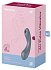 Двухсторонний вакуумный вибростимулятор Satisfyer Curvy Trinity 1 серый фото 2