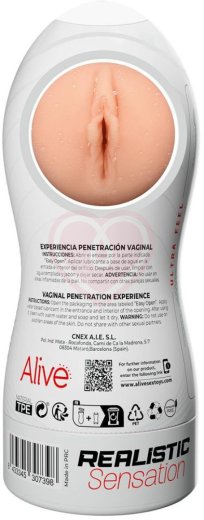 Мастурбатор-вагина в тубе Maxi Flex Vaginal Experience фото 3