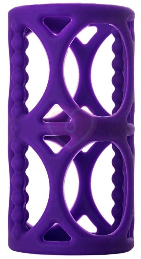 Стимулирующая насадка ToyFa A-Toys фиолетовая фото 1