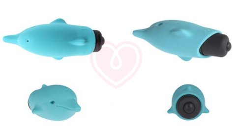 Мощная вибропулька дельфинчик Adrien Lastic Pocket Dolphin фото 3