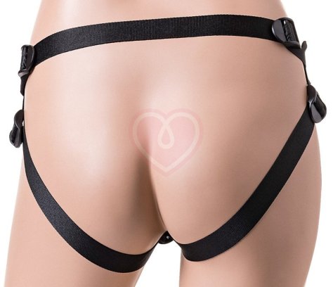 Реалистичный страпон RealStick Strap-On Jax 18 см фото 4