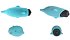 Мощная вибропулька дельфинчик Adrien Lastic Pocket Dolphin фото 3