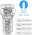 Мастурбатор Kiiroo Feel Pocket Stroker Crystal прозрачный фото 5