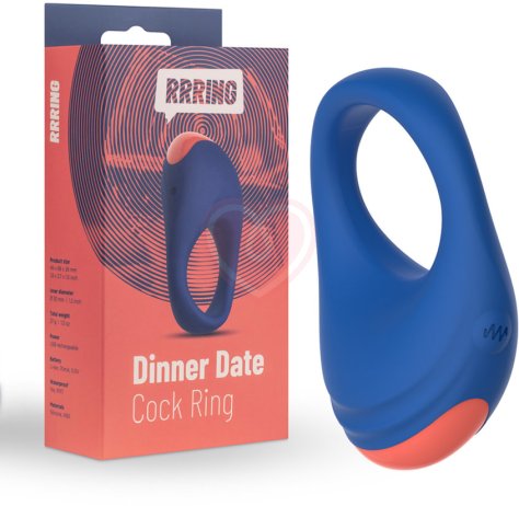 Эрекционное кольцо с вибрацией Rrring Dinner Date фото 5