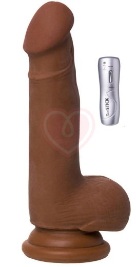 Реалистичный вибратор ToyFa RealStick Elite Mulatto мулат 13 см фото 1