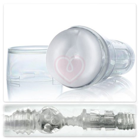 Мастурбатор Fleshlight Ice Butt Crystal анус в прозрачном корпусе фото 1