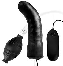 Надувной вибратор Lux Fetish Curved Dildo