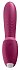 Гибкий вибратор с вакуумным стимулятором и приложением Satisfyer Sunray бордовый фото 4
