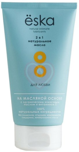 Натуральная смазка для любви на масляной основе Ёska 150 мл фото 1