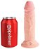 Фаллоимитатор на присоске King Cock Triple Density 15 см телесный фото 3