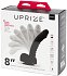 Вибратор с дистанционным управлением Uprize Realistic Dildo 28 см чёрный фото 7