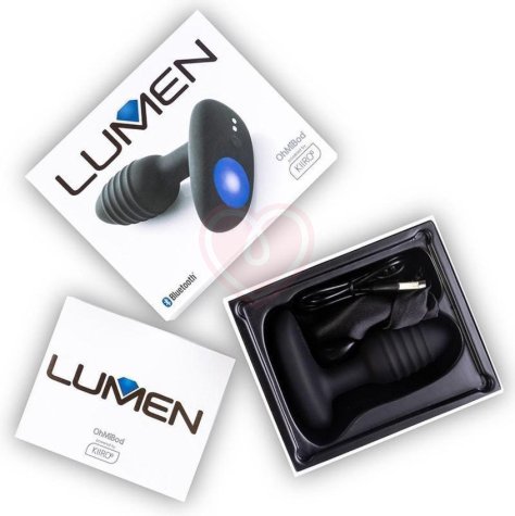 Анальная пробка OhMiBod Kiiroo Lumen с подсветкой и управлением от приложения фото 5