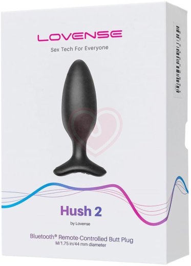 Анальная пробка Lovense Hush 2 M с приложением фото 7
