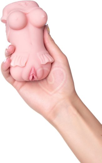 Реалистичный мастурбатор с грудью и вагиной Toyfa Juicy Pussy Little Alower фото 5