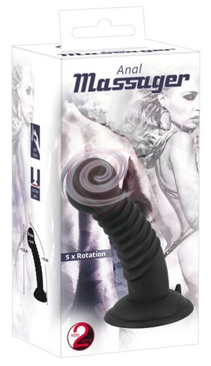 Анальный вибростимулятор Anal Vibrator чёрный фото 8