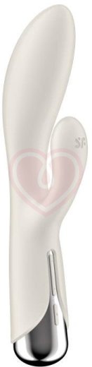 Вибратор-кролик с ротацией Satisfyer Spinning Rabbit 1 бежевый фото 1