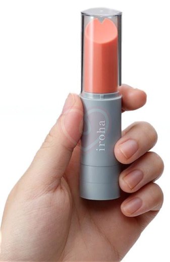 Минивибратор в виде помады Tenga Iroha Stick коралловый фото 2