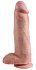 Фаллоимитатор на присоске с мошонкой King Cock with Balls 30 см телесный фото 1