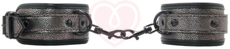 Наручники Ouch! Elegant Wrist Cuffs серые фото 2