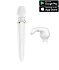 Массажёр Satisfyer Double Wand-er с насадкой и приложением фото 1