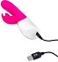 Вибратор-кролик с эффектом всасывания Clitoral Suction Rabbit розовый фото 9