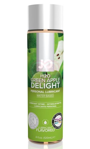 Съедобный лубрикант System JO H2O Flavored Green Apple с ароматом Яблоко 120 мл фото 1