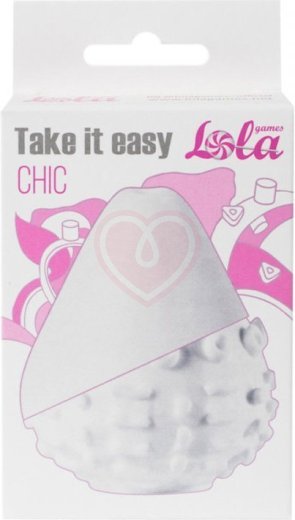 Мужской мастурбатор Take it Easy Chic белый фото 3