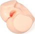 Мастурбатор-полуторс с вагиной и анусом Onahole Real Vagina с двойным слоем фото 3