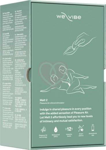 Бесконтактный клиторальный стимулятор We-Vibe Melt 2 мятный фото 7