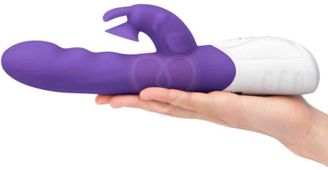 Вибратор-кролик с эффектом всасывания Clitoral Suction Rabbit фиолетовый фото 5