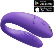 Вибратор для пар We-Vibe Sync Go фиолетовый