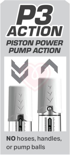 Вакуумная помпа Pump Worx Max Boost прозрачная фото 3