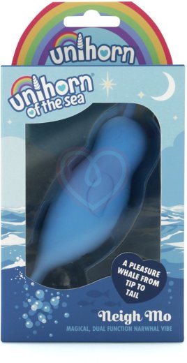 Клиторальный вибратор Unihorn Of The Sea Neigh Mo голубой фото 7