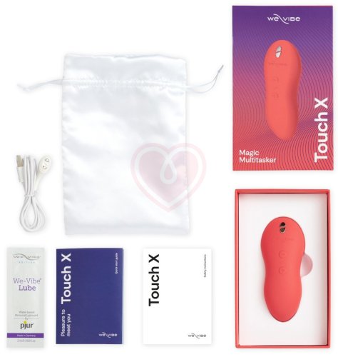 Вибромассажёр We-Vibe Touch X коралловый фото 4