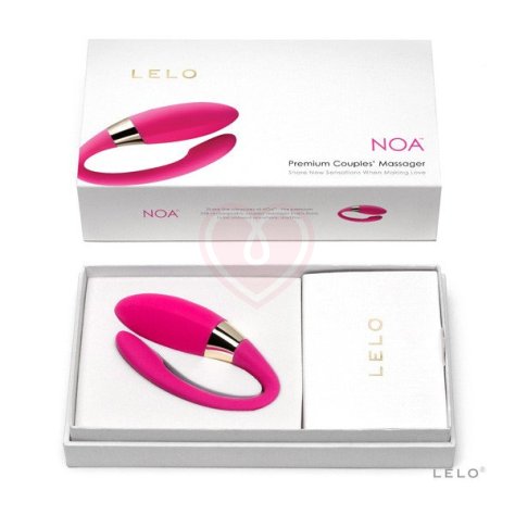 Вибромассажёр для пар LELO Noa розовый фото 3