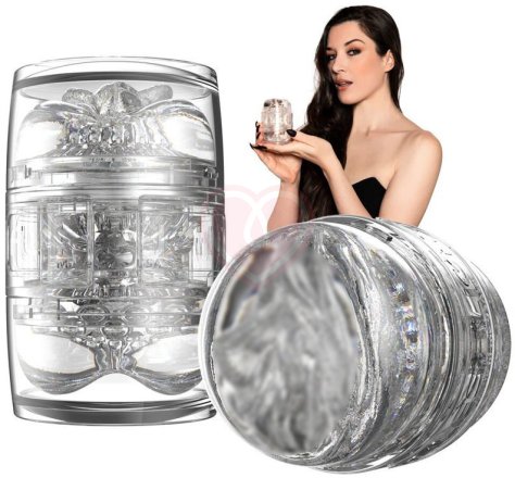 Сквозной мастурбатор Fleshlight Quickshot Stoya прозрачный фото 4