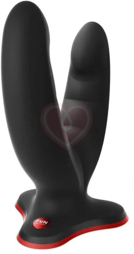 Двойной фаллоимитатор Fun Factory Ryde Grinding Double Dildo черный фото 2