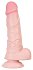 Реалистичный гнущийся фаллоимитатор на присоске My Babe My Dainty телесный 14 см фото 1