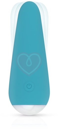 Мини-вибратор Cala Azul Julia Mini голубой фото 2
