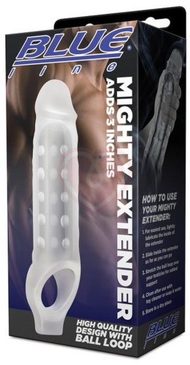 Текстурированная насадка для увеличения члена Mighty Extender фото 2