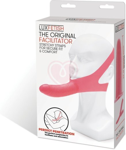 Фаллоимитатор с креплением на лицо The Original Facilitator розовый фото 6