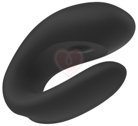 Вибратор для пар с управлением от приложения Satisfyer Double Joy чёрный фото 2
