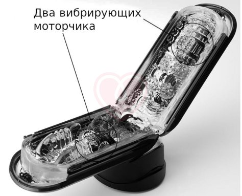 Мастурбатор с вибрацией Tenga Flip Zero EV Black чёрный фото 7