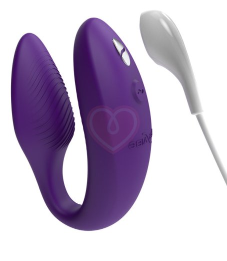 Вибратор для пар We-Vibe Sync 2 фиолетовый фото 5