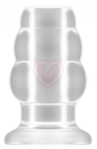 Полая анальная рельефная пробка Sono №49 Hollow Tunnel Butt Plug фото 1