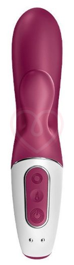 Вибратор Satisfyer Hot Bunny с клиторальным стимулятором и функцией нагрева фото 4