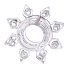 Кольцо эрекционное Toyfa Love Ring снежинка прозрачное фото 1