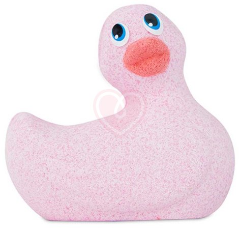 Бомбочка для ванны в виде уточки I Rub My Duckie роза фото 1