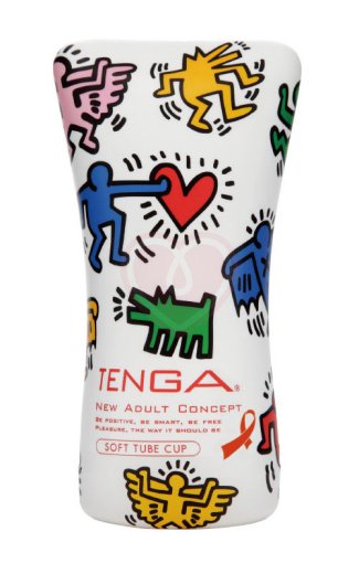 Мастурбатор Tenga&Keith Haring Soft Tube фото 1