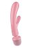 Двухсторонний вибратор-массажер Satisfyer Triple Lover розовый фото 3